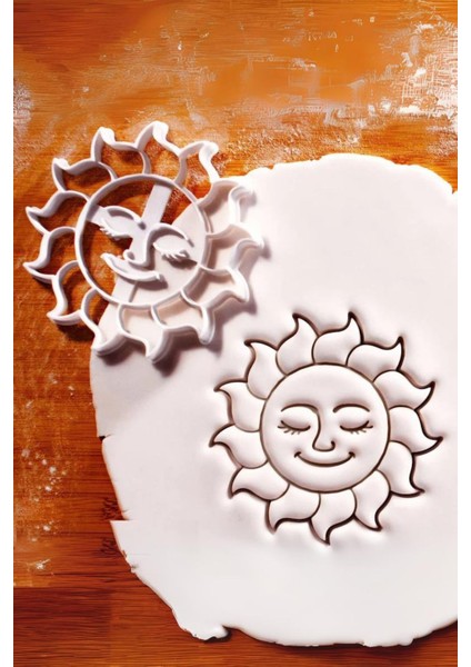 Mutlu Güneş Kurabiye Kalıbı, Hamur Şekillendirici