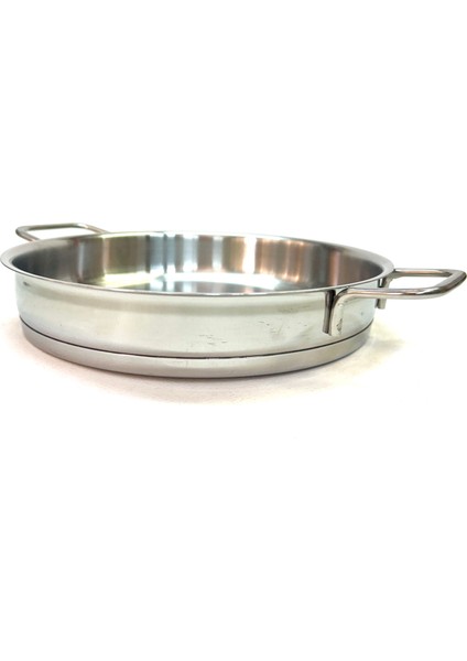 Paslanmaz Çelik Dik Yumurta Sahanı 24 cm modelleri