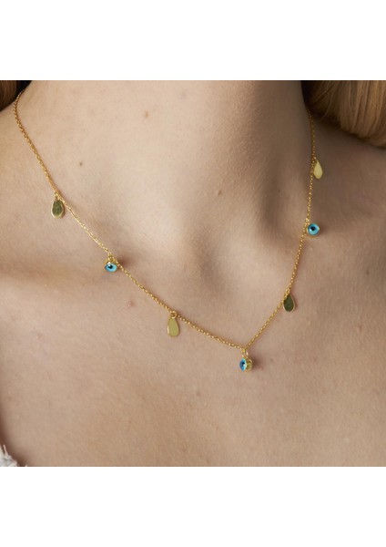 Nazar Damlası Kolye modelleri