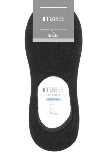 Siyah Pamuk Düz Çorap 1060240107