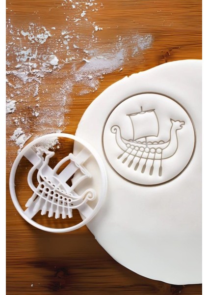 Viking Gemisi Kurabiye Kalıbı, Hamur Şekillendirici