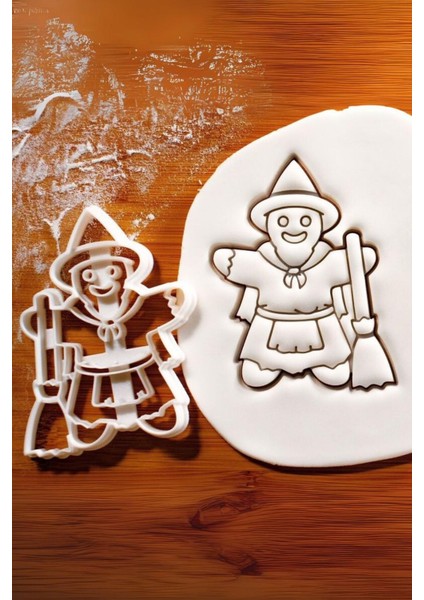 Ginger Cadı Kurabiye Kalıbı, Hamur Şekillendirici