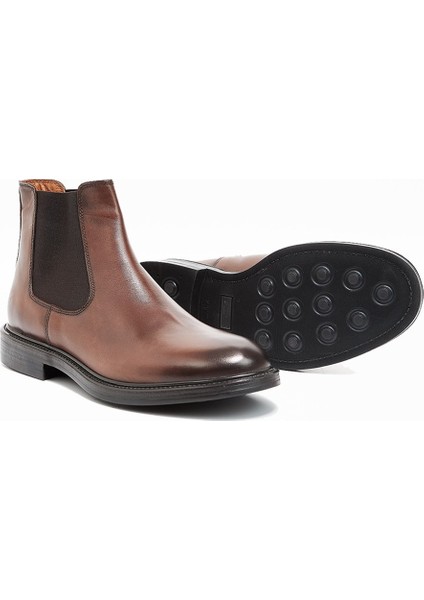 Koyu Kahverengi %100 Deri Antik Bağcıksız Classic Ayakkabı 1033245156 fiyatları
