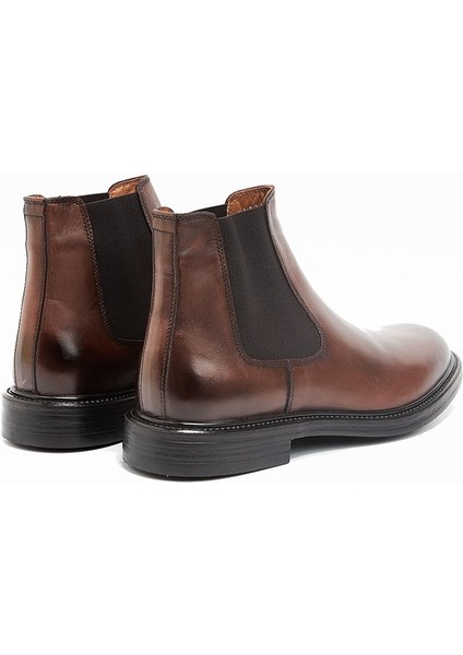 Koyu Kahverengi %100 Deri Antik Bağcıksız Classic Ayakkabı 1033245156 fırsatları