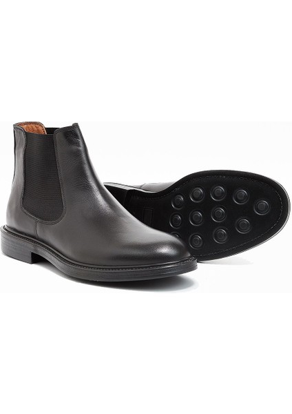 Siyah %100 Deri Antik Bağcıksız Classic Ayakkabı 1033245156 fiyatları