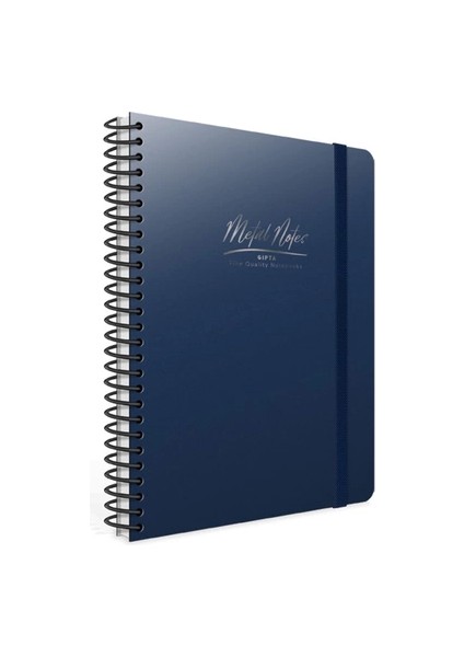 Metal Notes Spiralli Defter A4 Kareli 80 Yaprak (4470)