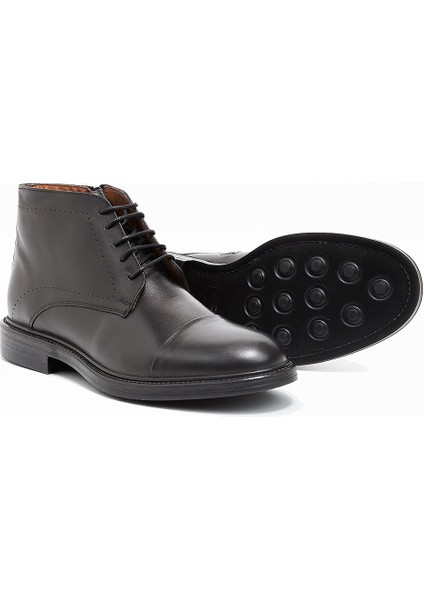 Siyah %100 Deri Antik Bağcıklı Classic Ayakkabı 1033245157 fiyatları