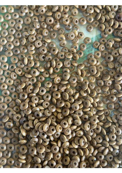 05 cm 20 gr Delikli Ahşap Takı Boncuğu modelleri