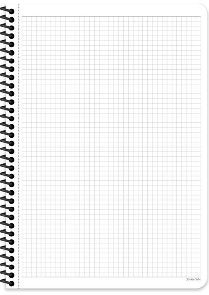 Outdoor Spiralli Sert Kapak Defter 17X24 Kareli 80 Yaprak Bordo (411012) fiyatları