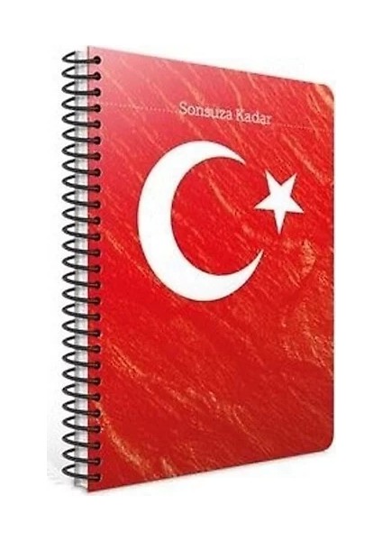 Sonsuza Sert Kapak Defter 13X21 Çizgili 120 Yaprak (6499)