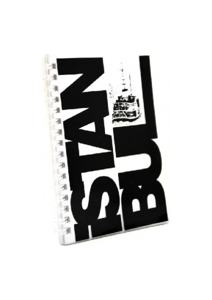 Color Istanbul A6 Spiralli Defter Çizgili 80 Yp.