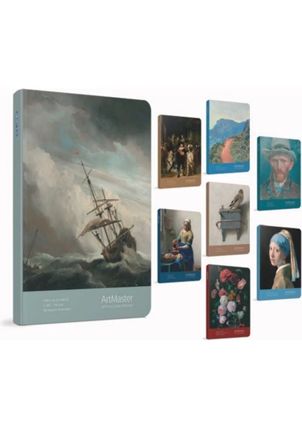 Art Master Sert Kapak Defter 17X24 Düz 120 Yaprak (5535)
