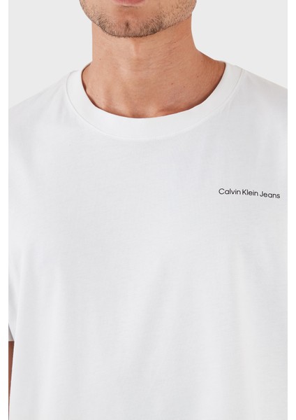 Calvin Klein Pamuklu Regular Fit T Shirt J30J325679YAF Erkek T Shirt J30J325679 Yaf