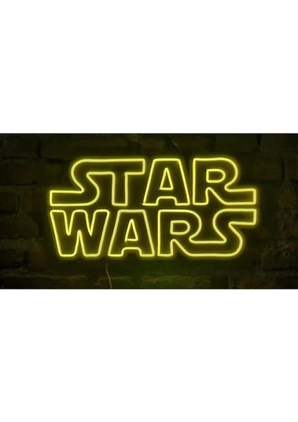 Sanec Star Wars Neon Ledli Duvar Aydınlatması