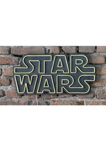 Sanec Star Wars Neon Ledli Duvar Aydınlatması