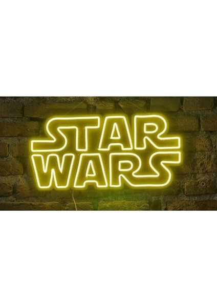 Sanec Star Wars Neon Ledli Duvar Aydınlatması