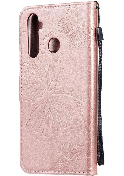 Kart Yuvası Standı ile Realme 5 Pro Için Flip Case Darbeye Kapak Manyetik (Yurt Dışından) modelleri
