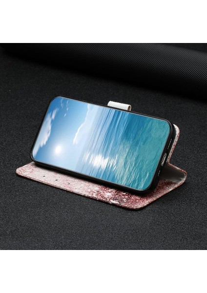 Xiaomi Redmi 9c Için Flip Case Pu Deri Cüzdan Tam Koruma Kartı Yuvaları (Yurt Dışından)