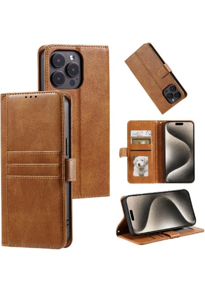 Xiaomi Redmi Için Flip Case Xiaomi 4g 6 Kart Yuvaları Kickstand Cüzdan Pu Deri (Yurt Dışından) modelleri