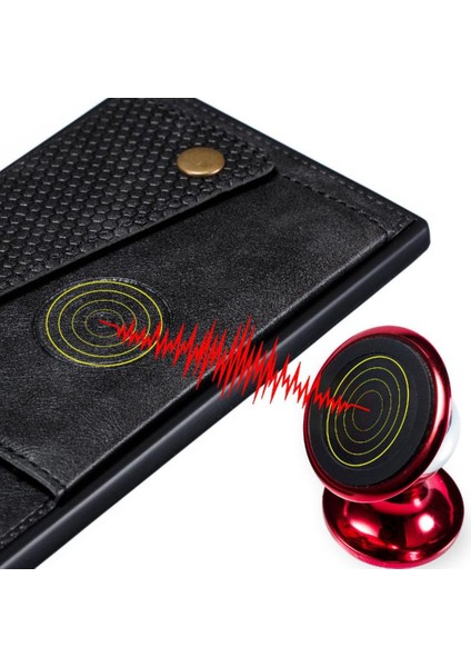 Huawei P30 Lite Buit Için Cüzdan Kılıf Demir Darbeye Dayanıklı Koruyucu Cüzdan (Yurt Dışından)