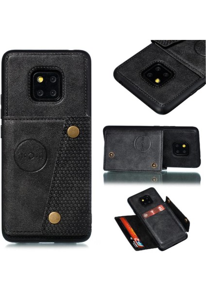 Cüzdan Kılıf Için Huawei Mate 20 Pro Darbeye Koruyucu Kart Tutucu Buit (Yurt Dışından)
