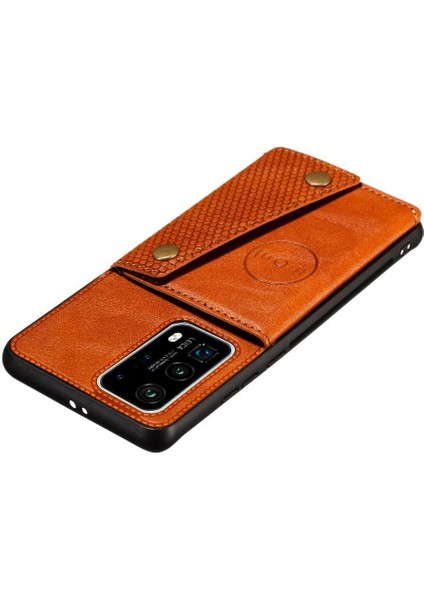 Cüzdan Kılıf Için Huawei P40 Buit Demir Kart Tutucu Cüzdan Kılıf Darbeye (Yurt Dışından) indirimleri