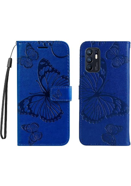 Kart Yuvası Standı ile Oppo Oppo 6 4g Için Flip Case Pu Deri Flip Manyetik (Yurt Dışından)