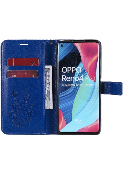 Oppo Için Flip Case Oppo 4 Pro 5g Flip Kickstand Kart Yuvası Standı ile Pu (Yurt Dışından)