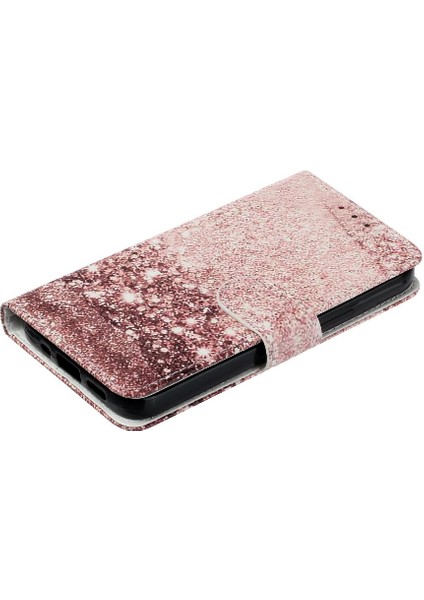Samsung Galaxy S24 Manyetik Kart Yuvaları Tutucu Mermer Desen Için Flip Case (Yurt Dışından) modelleri