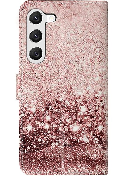 Samsung Galaxy S24 Manyetik Kart Yuvaları Tutucu Mermer Desen Için Flip Case (Yurt Dışından) fırsatları