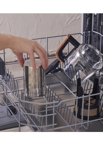 Çay Demle, Filtre Kahve Mama Suyu Hazırlama 4 Ürün 1 Arada Konuşan Cam Gövdeli Çay Makinesi