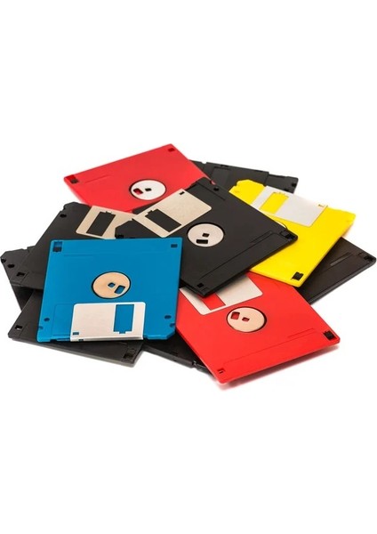 Devre Dünyası 3.5" 1.44 MB 5 Li Paket MF2HD Kutusuz Poşetli Floppy Disket