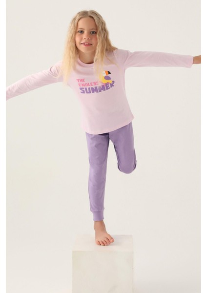 3401 Garson Endless Kız Çocuk Pijama Takımı