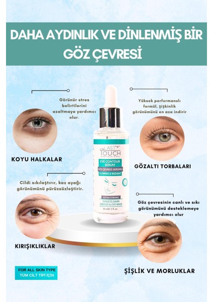 Göz Altı Morluk, Torbalanma ve Koyu Halkalara Karşı Aydınlatıcı Göz Çevresi Serumu 30 ml – Canlandırıcı Etkili fırsatları