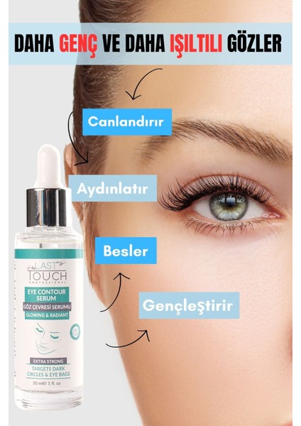 Göz Altı Morluk, Torbalanma ve Koyu Halkalara Karşı Aydınlatıcı Göz Çevresi Serumu 30 ml – Canlandırıcı Etkili indirimleri