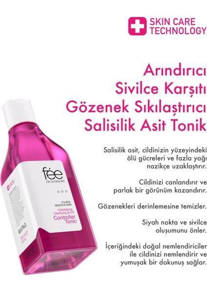 Salisilik Asit Tonik %2 Bha & Salicylic Asid 250 ml