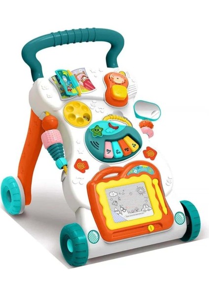 Aktiviteli Ilk Adım Arabası - Yürüme Yardımcısı