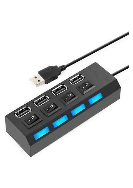 HY-40 4 Port Usb 2.0 Hub