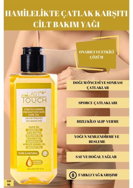 Çatlak Önleyici Cilt Bakım Yağı 150 ml