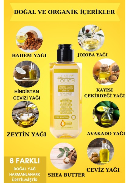 Çatlak Önleyici Cilt Bakım Yağı 150 ml