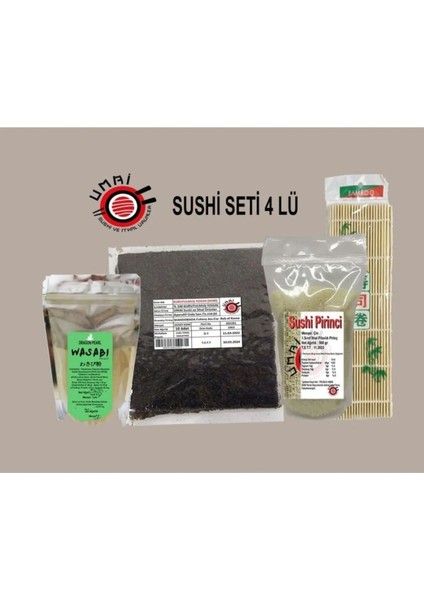 Sushi Seti 4 Lü/ Suşi Seti