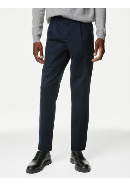 Marks & Spencer Tapered Fit Chino Pantolon