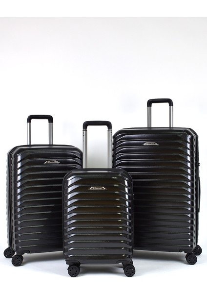 Francesco Ferellino 3'lü Valiz Seti Pc Kırılmaz Valiz Seti 10724TO