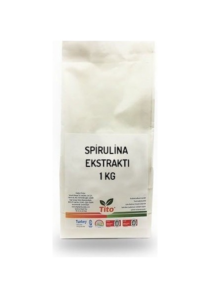 Yeşil Spirulina Ekstraktı Özütü 1 kg