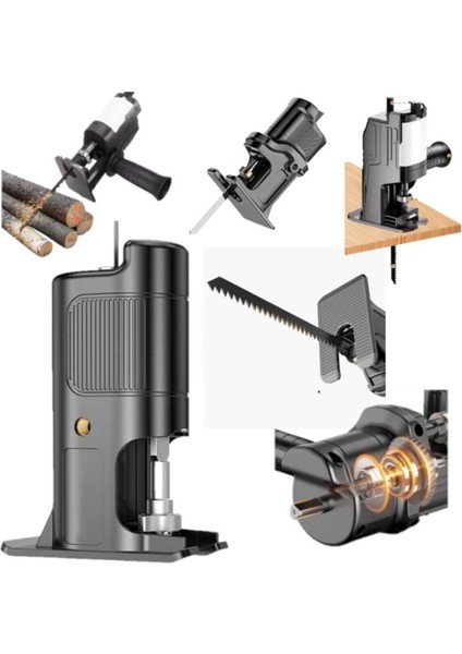 Tüm Matkaplara Uyumlu Ahşap Metal Kesim - Pistonlu Matkap Testere Aparatı fiyatları