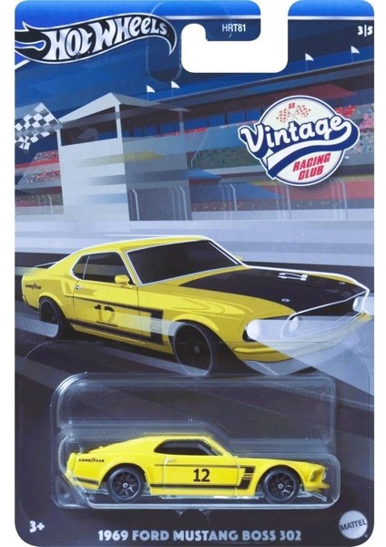 1969 Ford Mustang Boss 302 Vintage Arabalar Özel Seri HRV08 - HRT81 fırsatları