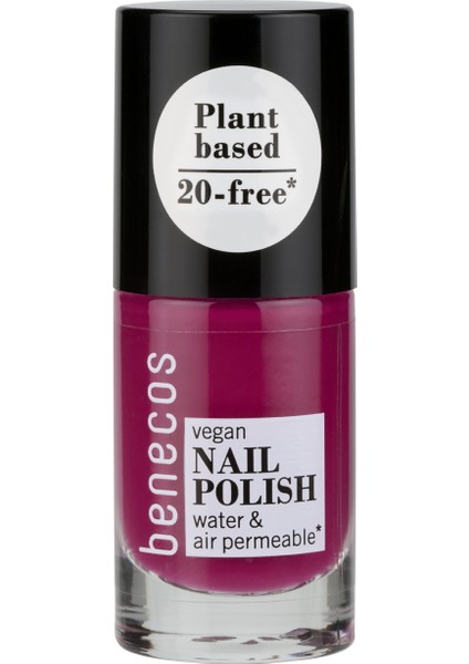 Doğal İçerikli Vegan Oje - Benecos Nail Polish 20 Free
