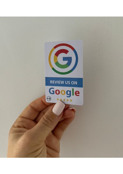 Google Review Card 5 Pack Nfc Google Review Card With Qr Code