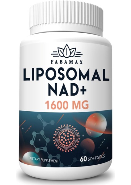 1600 Mg Liposomal Nad 60 Softgels Usa 3538