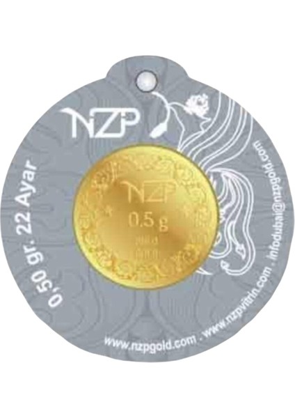 0.5 Gram 22 Ayar Altın